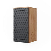 Vicco Mobile da bagno Antracite con struttura a nido d'ape 30 x 59 cm 2 scomparti, bagno