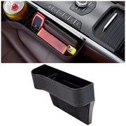 Organizzatore multifunzionale per auto - cassettino in pelle - organizzatore per sedile di guida - dimensioni 26x6.1x16.3cm - utilizzo universale