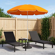 Ombrello da giardino 207 cm Poliestere 170T Arancione 42041351