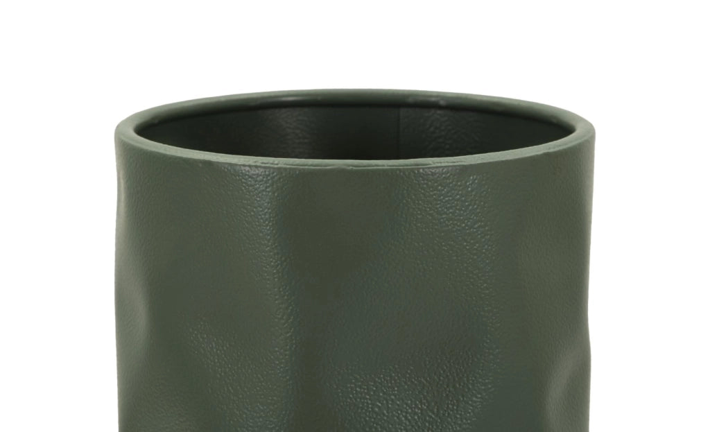 Vaso Norimberga Ø12x30 cm in Ferro Verde chiaro
