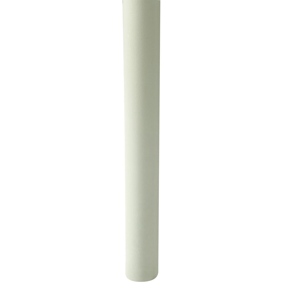 Set di 4 sedie da pranzo in plastica per esterni senza braccioli impilabili Verde chiaro stile minimalista