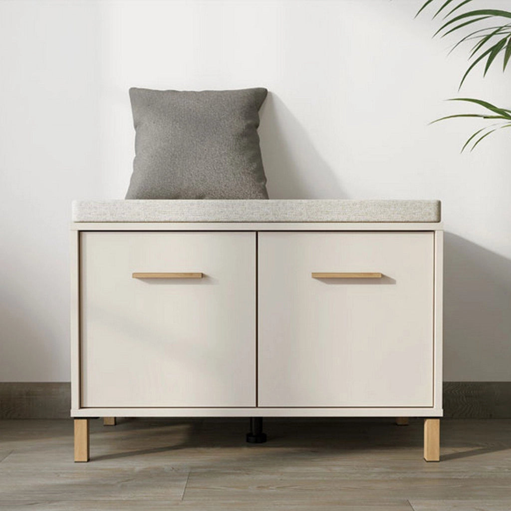 Marciana, Mobile da Ingresso un Ripiano, 80x40x57h cm Bianco Crema