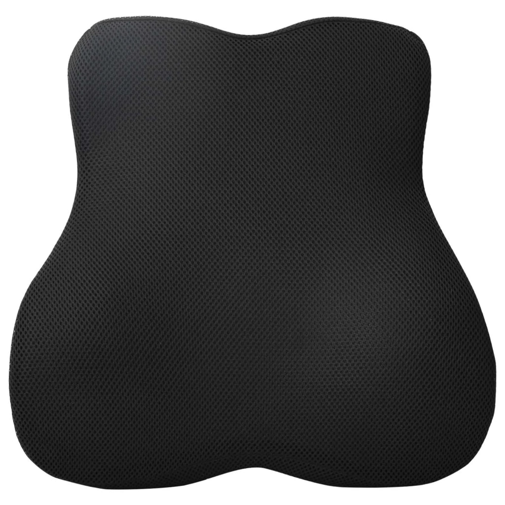 Cuscino lombare Nero Schiuma Memory 40 x 40 x 11 cm CFW8742007