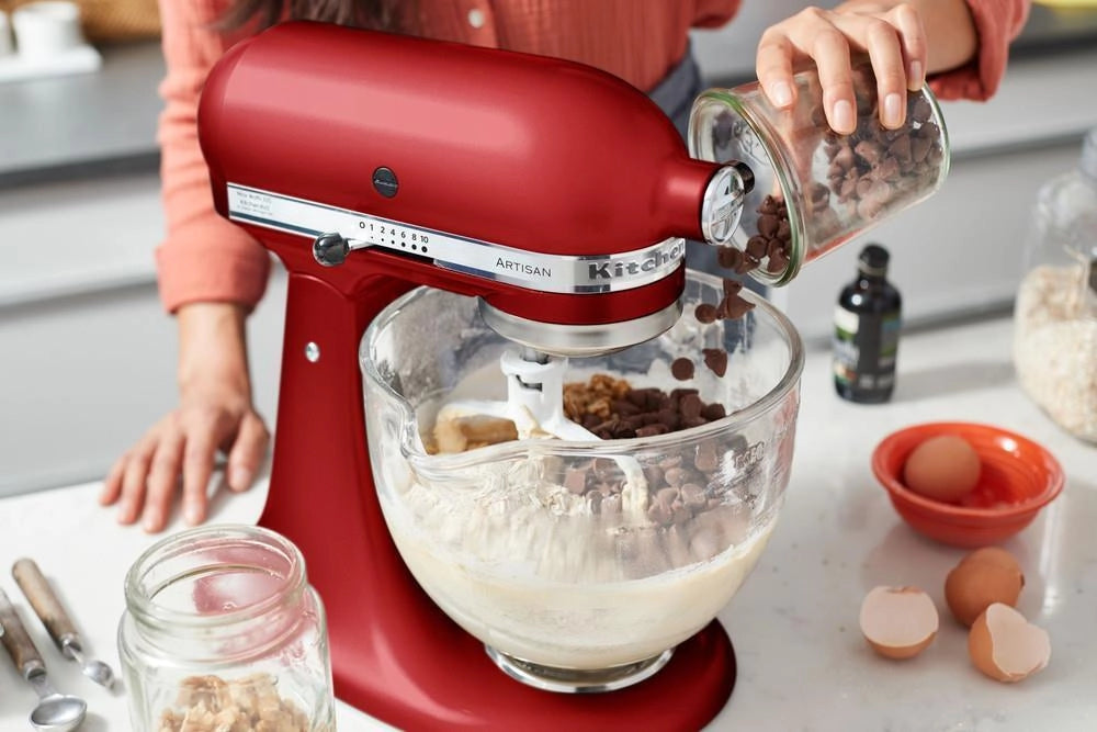 KitchenAid Artisan 5KSM175PS robot da cucina 300 W 4,8 L Rosso