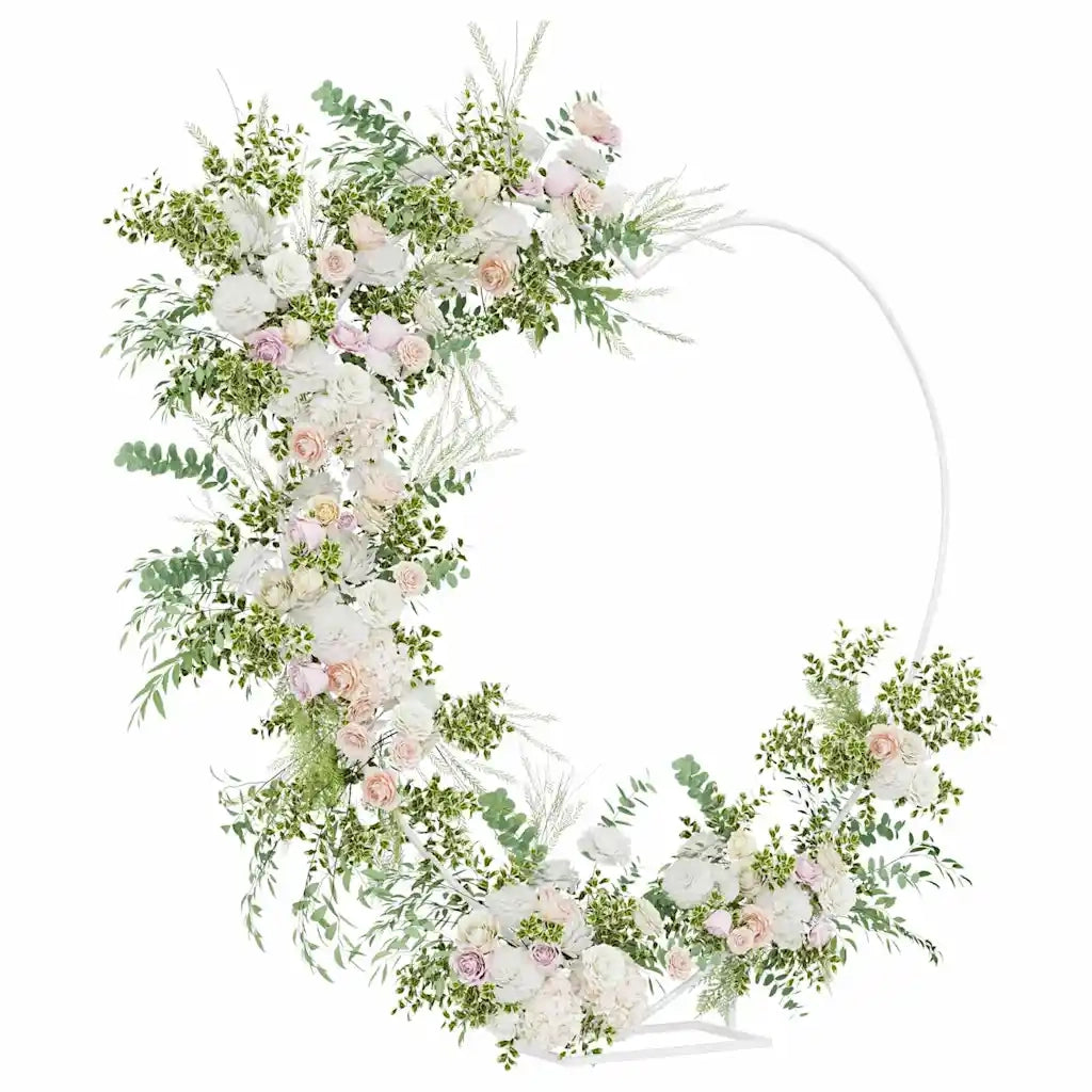 Arco Nuziale Bianco 195 x 35 x 211 cm Acciaio 42023033