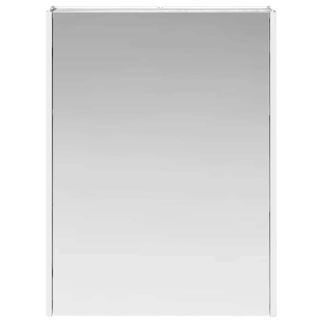 Mobiletto per specchio da bagno Grigio Sonoma
