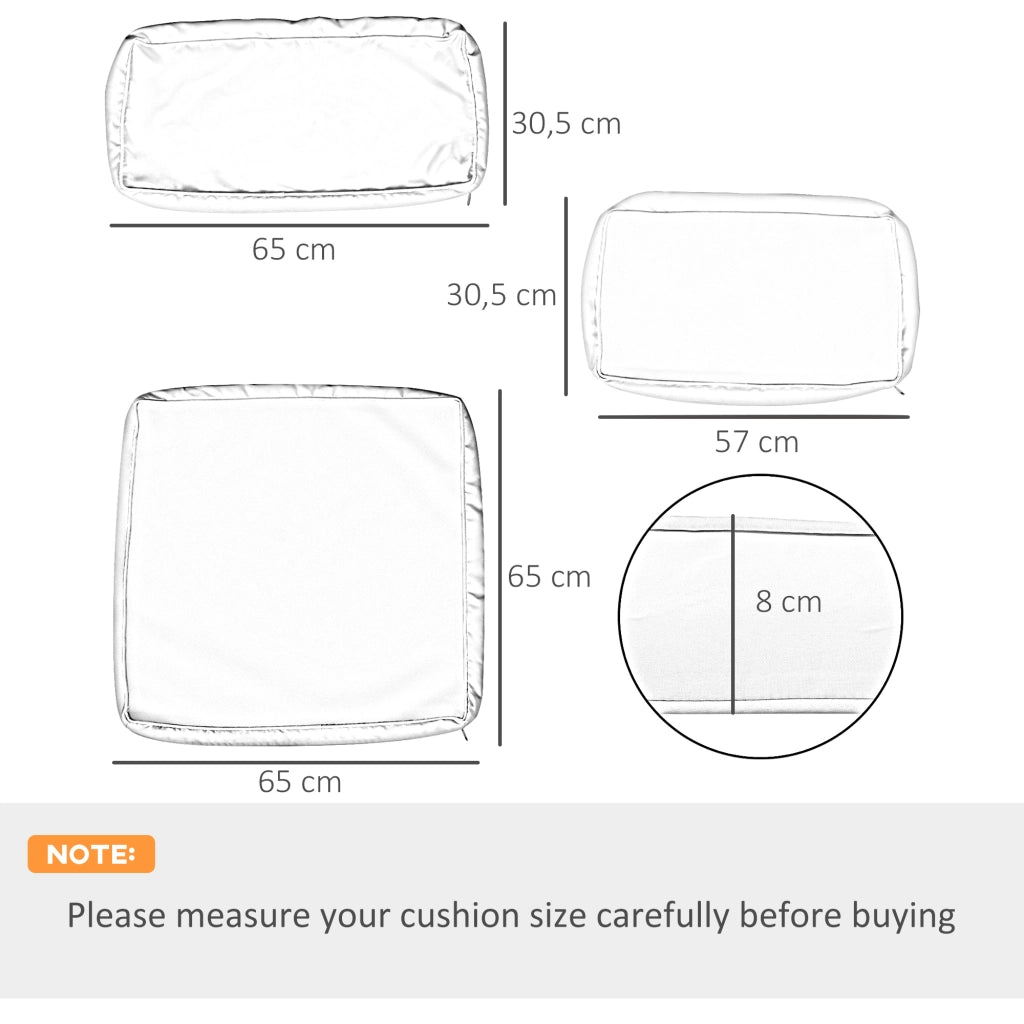 Set di 14 Federe Cuscini Divano Giardino ¨C Minimal ¨C Marrone