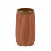 Porta spazzolino da denti terracotta Blob