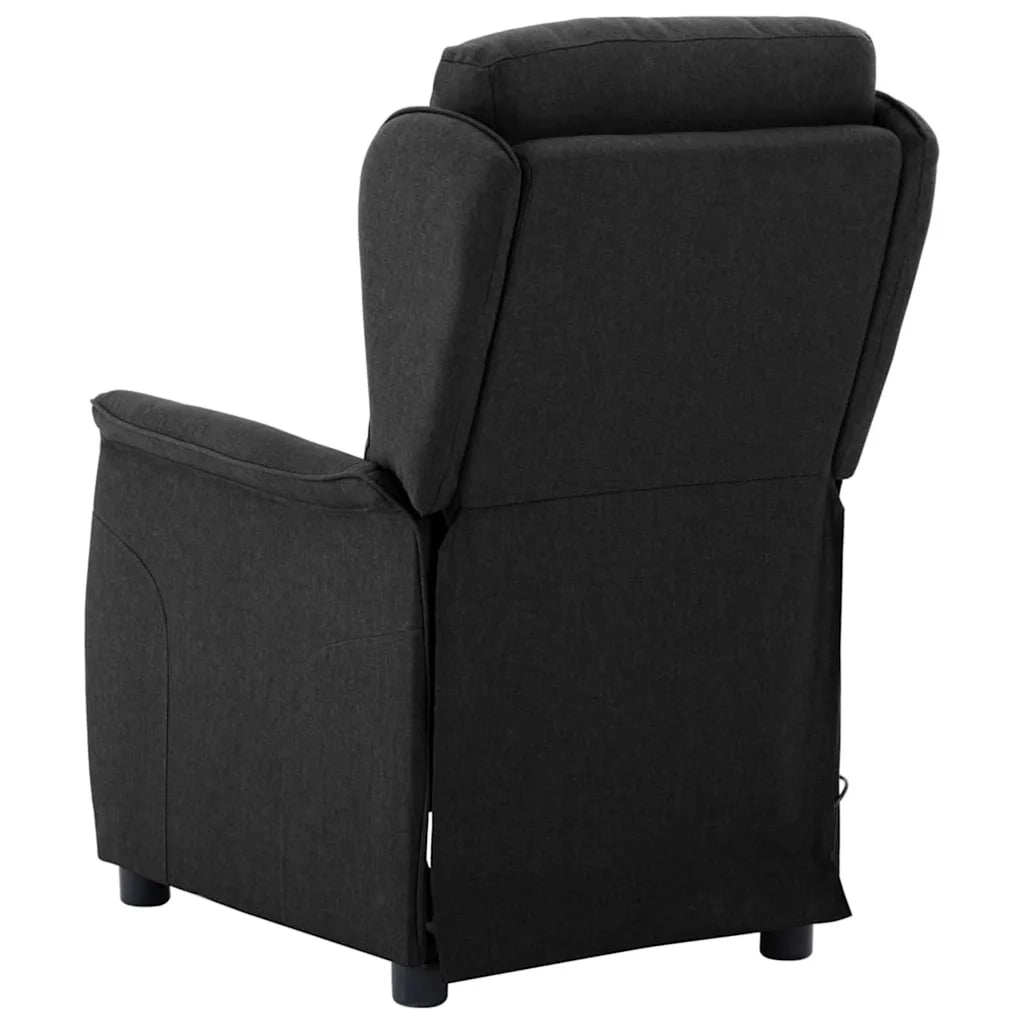 Poltrona | Sedia da massaggio Nero 93.5 x 67.5 x 101.5 cm Tessuto