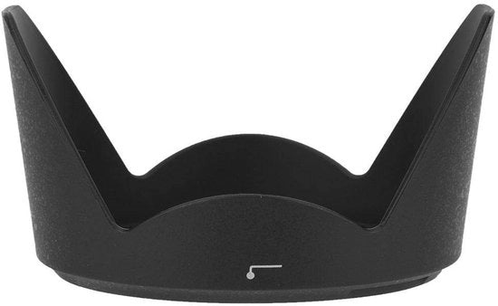 Parasole per obiettivo sottile - Adatto per 24-85mm f/3.5-4.5G ED VR - Leggero - Nero - Protezione contro la luce e il danno - Cappuccio per obiettivo