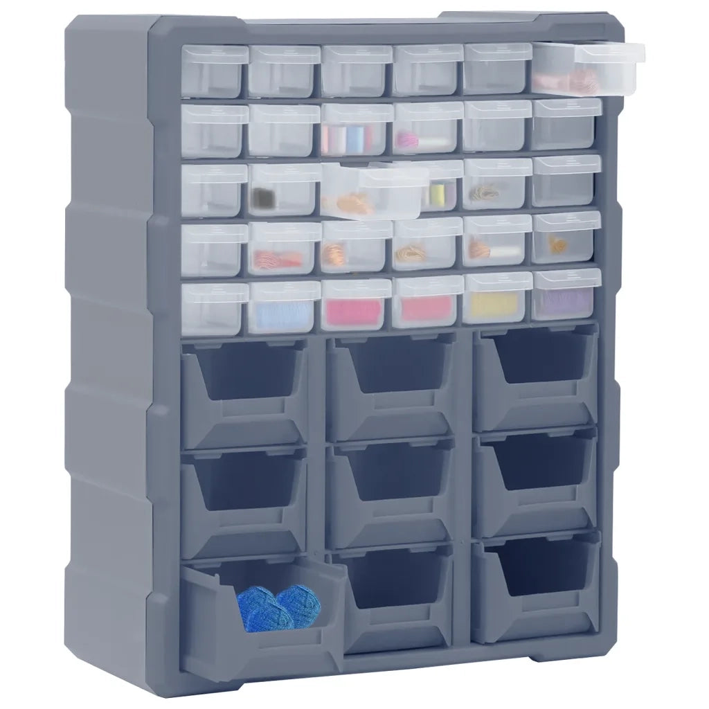 Mobile Contenitore con 39 Cassetti 38x16x47 cm CFW1796334