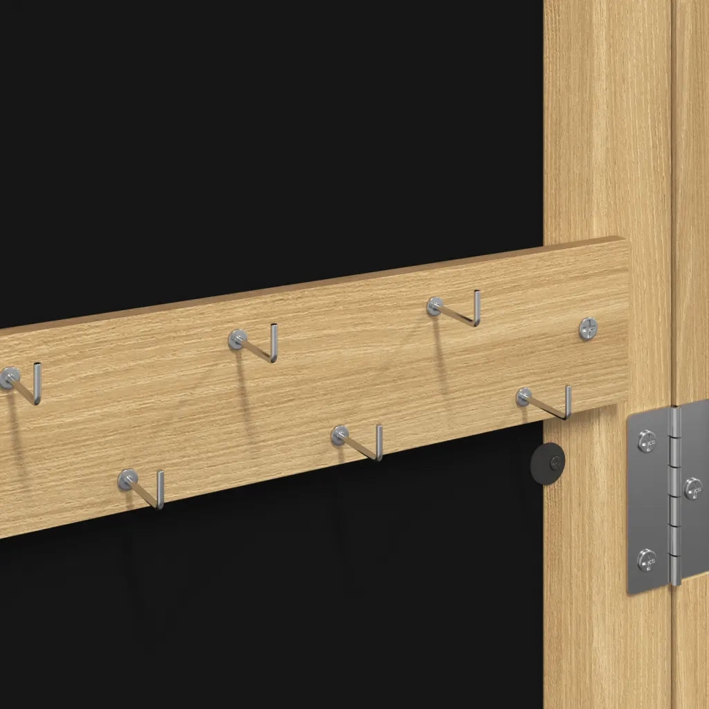 Armadio Portagioie con Specchio a Muro 30x8,5x106 cm CFW6534175