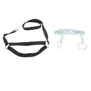Capestro per mucche con catena in nylon, 25 mm