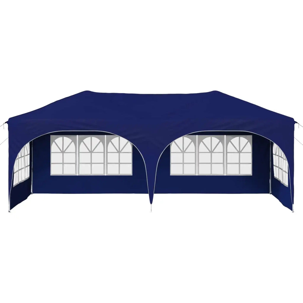 Tenda per feste a pop-up 575 x 288 x 245 cm Blu Tessuto Oxford