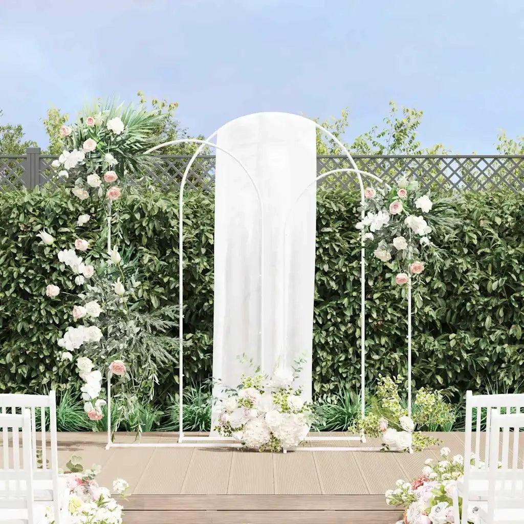 Arco Nuziale 3 pz Bianco Acciaio CFW8481627