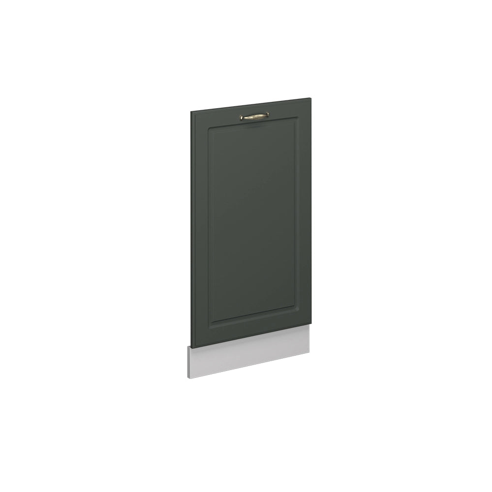 Vicco Pannello frontale della lavastoviglie Verde-oro Country House 45 cm senza piano di lavoro