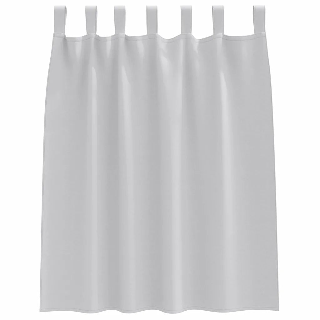 Tende Blackout con Anelli 2 pcs Grigio chiaro 140 x 140 cm 4107568