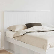 Testiera-Testata-Testiera Decorativa Bianco 140 cm Legno multistrato 624849