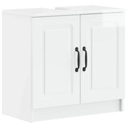 Armadio per Lavabo da Bagno UTRECHT Bianco Lucido 897669
