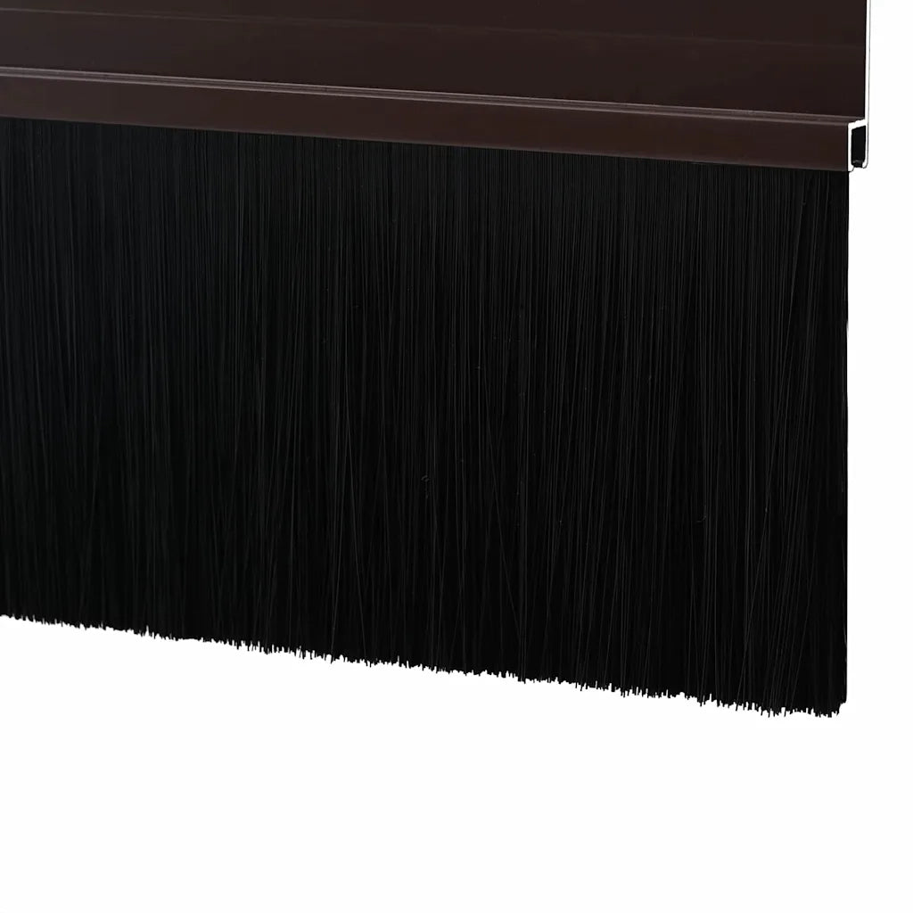 Spazzole per porte autoadesive 2 pz Marrone 100 cm CFW8154690