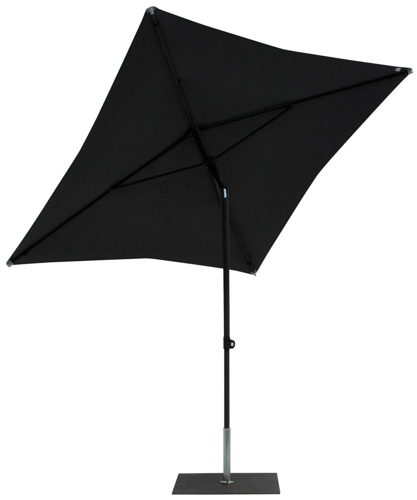 Ombrellone da Giardino 2x2 m Palo Ø38 mm in Alluminio Tessuto Poliestere Trend Antracite