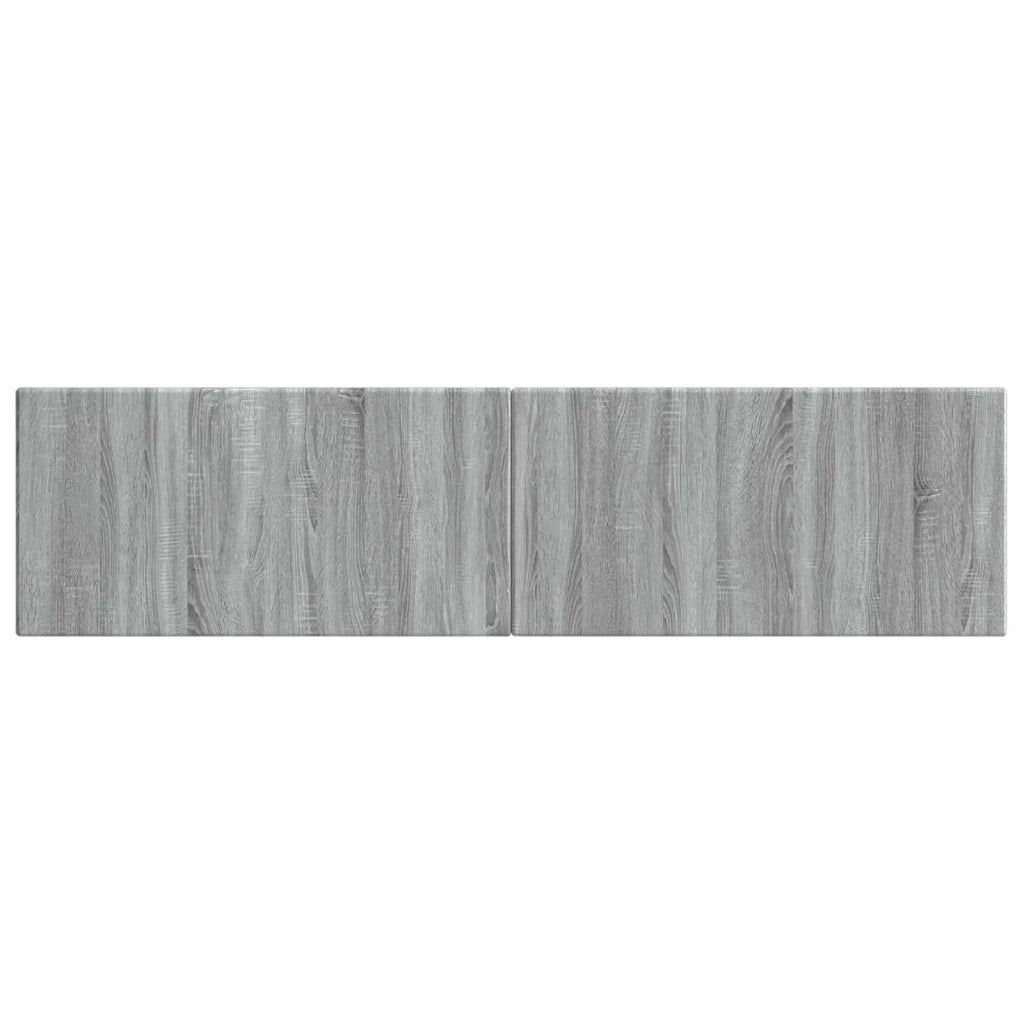 Testiera da Muro BREDA Sonoma grigio Legno ingegnerizzato 897591