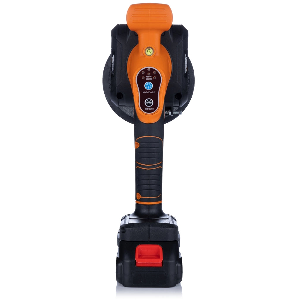 Pompa a Vuoto Vibrante Senza Fili Orange Mosquito OM21V – 21V, 800W, 120kg | Set con 2 Batterie e Valigetta