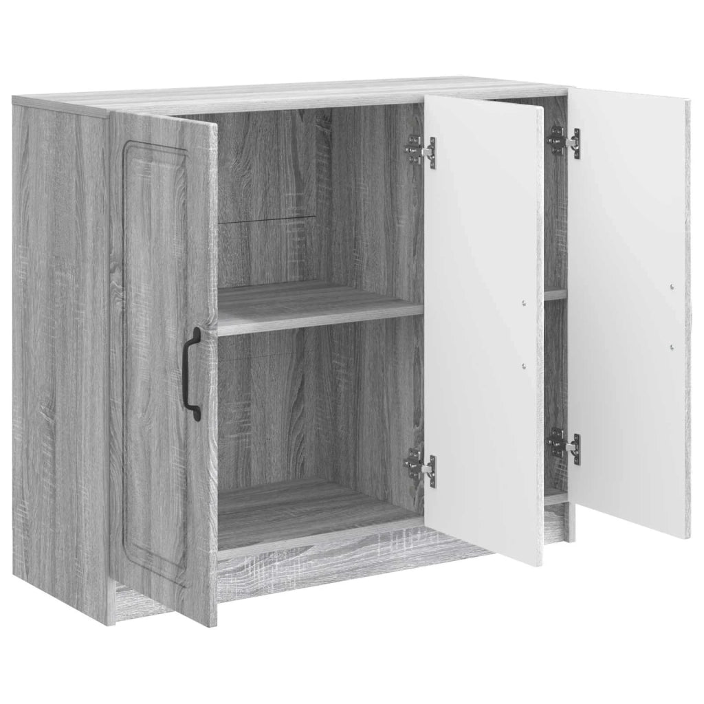 Credenza Grigio Sonoma 89 x 34,5 x 77 cm Legno ingegnerizzato 895801