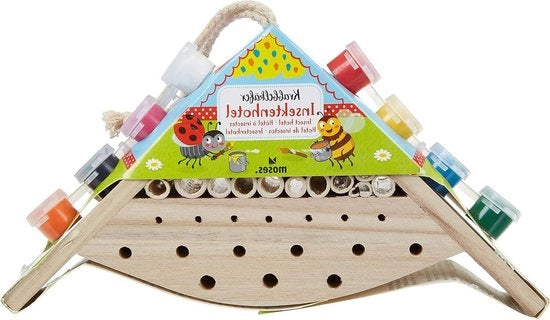 Kit per hotel per insetti da personalizzare - aiuto per l'installazione per bambini con forma personalizzabile - progetto di fai da te per bambini