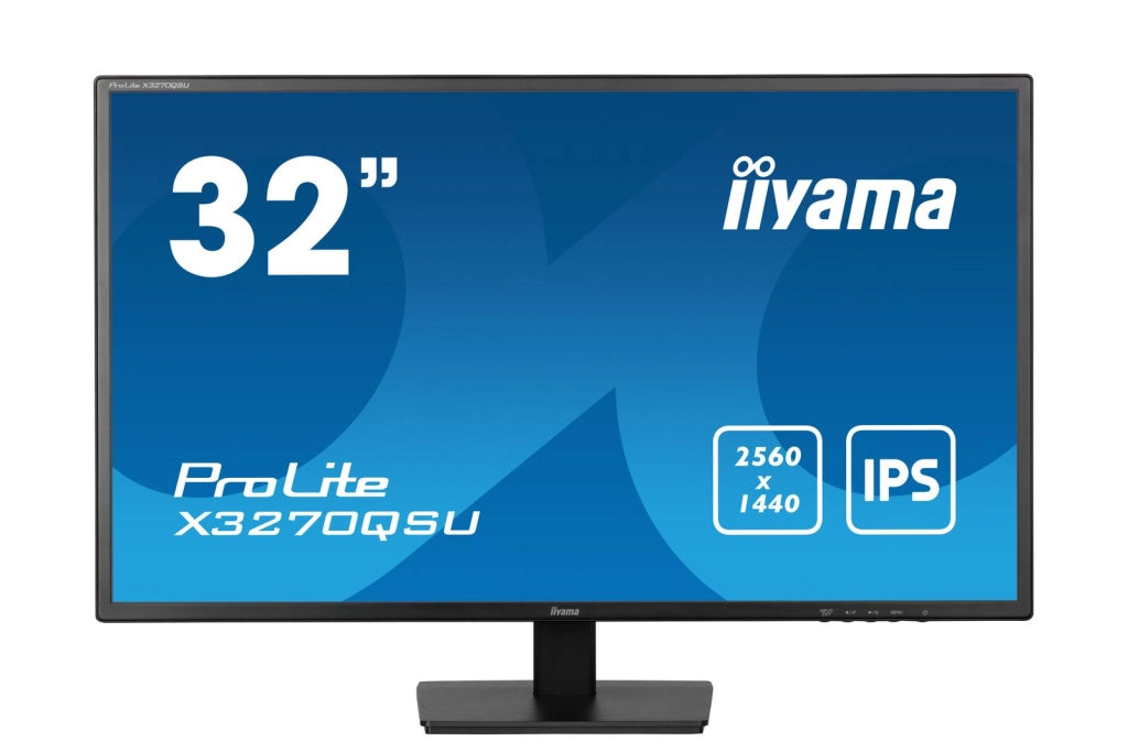 Iiyama prolite x3270qsu-b1 monitor pc 81,3 cm (32") 2560 x 1440 pixel wide quad hd led nero