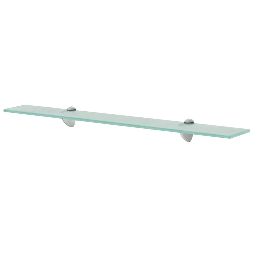 Elegante mensola di design da parete in vetro 70 x 10 cm vetro da 8 mm 2702123/2