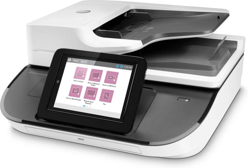 HP Flow 8500 fn2 Scanner a piano e ADF 600 x 600 DPI