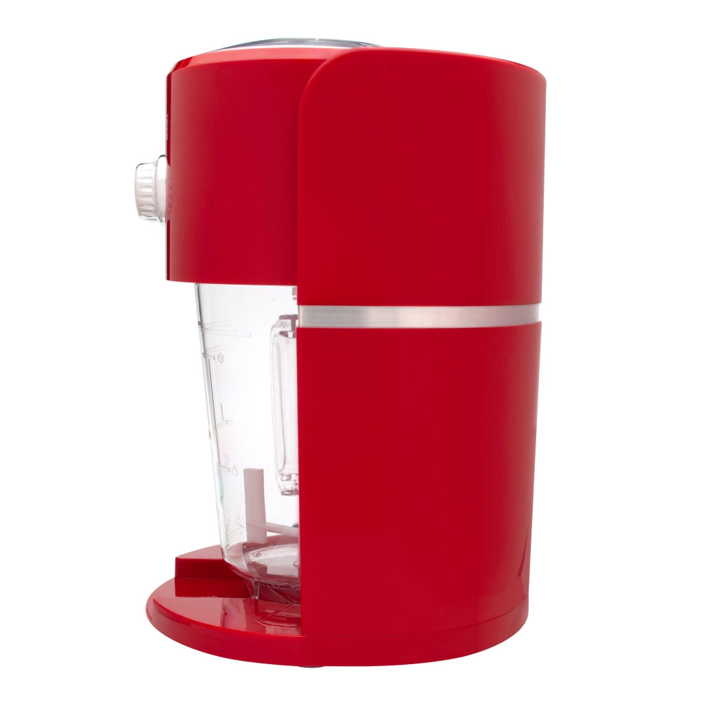 Macchina per granite e tritaghiaccio elettrico, 2 livelli ghiaccio fine o grosso, caraffa 1,1L lame inox 30W per bevande fredde - Sogo