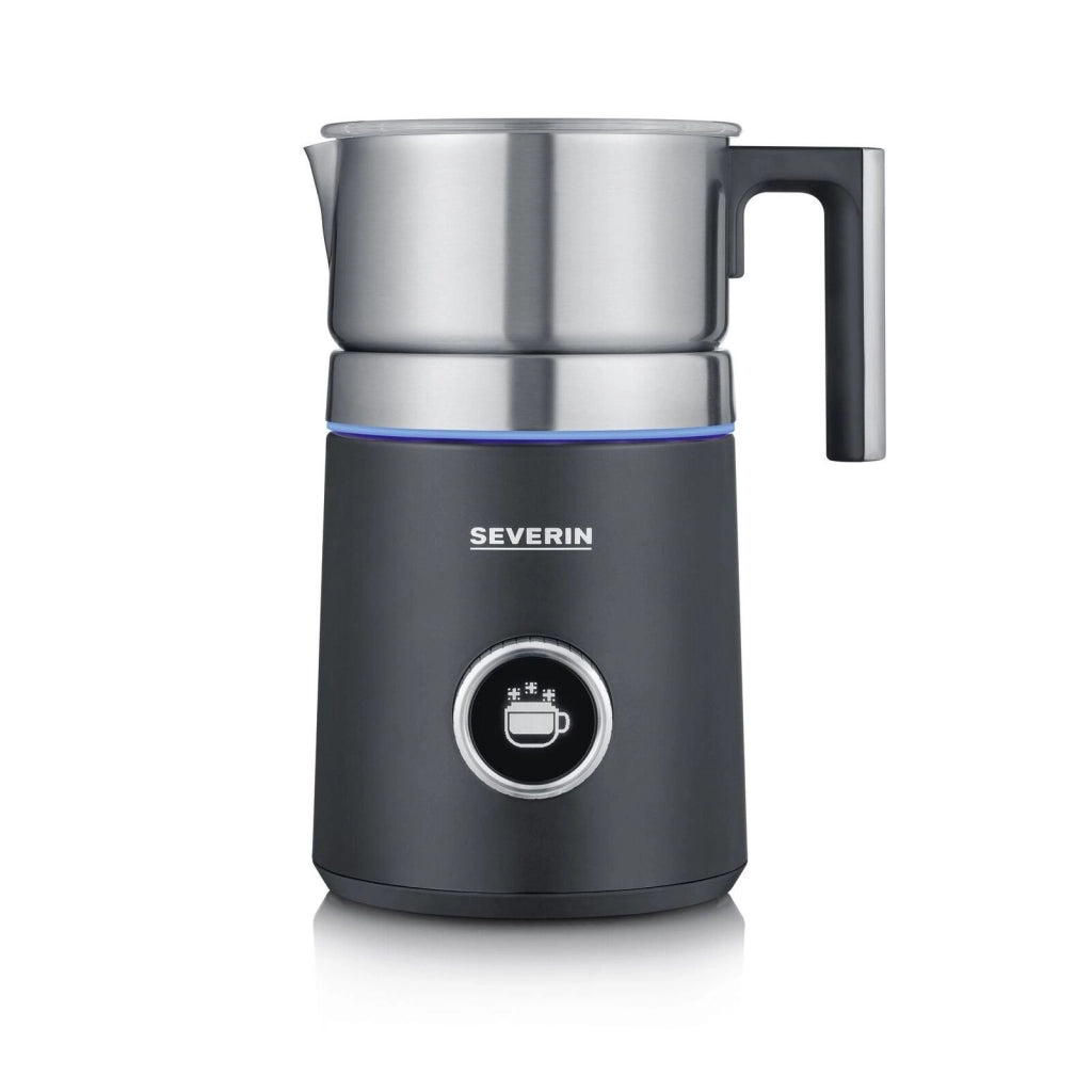 Severin Spuma 700 Plus Automatico Nero, Acciaio inossidabile