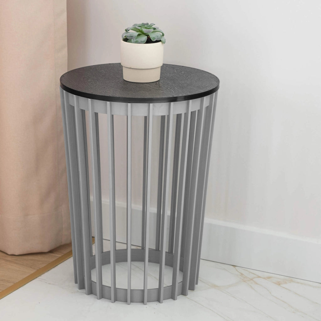 Supporto per fiori e piante KADAX, bifacciale, grigio, 39,5 cm