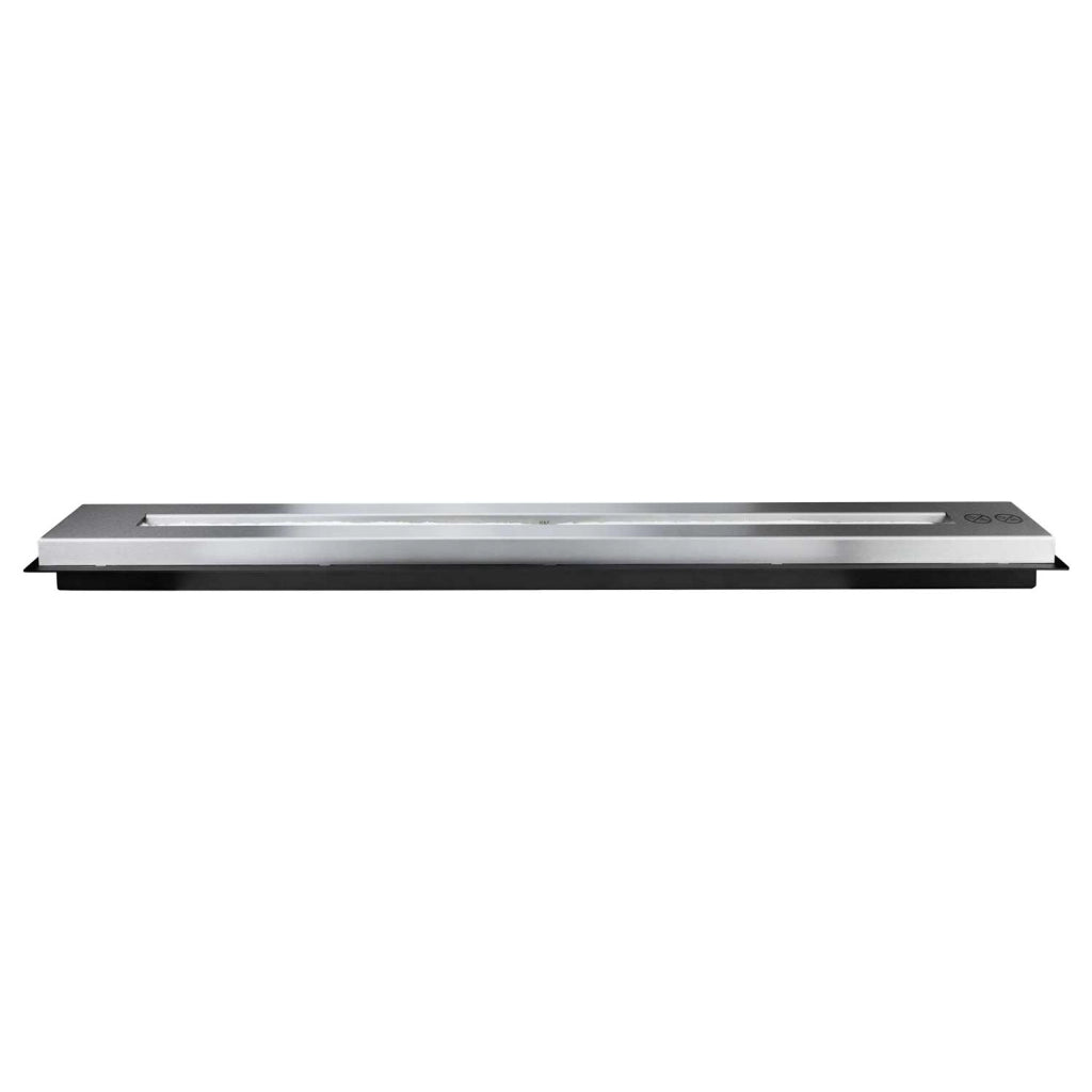 Bruciatore a bioetanolo per camino 1,7 L in acciaio inox 90x11xH5,3 cm