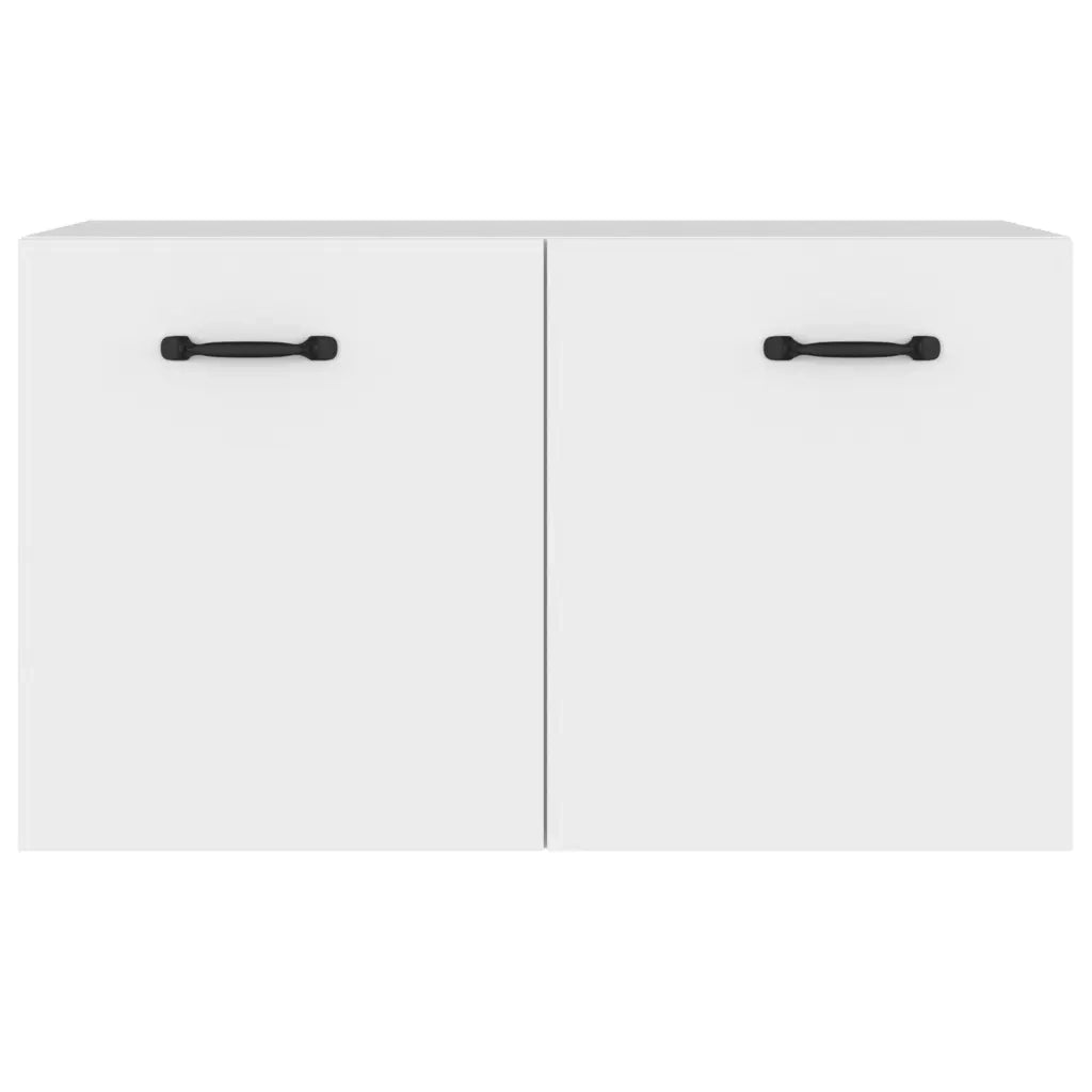 Armadietto a Muro Bianco 60x36,5x35 cm in Legno Multistrato 812915