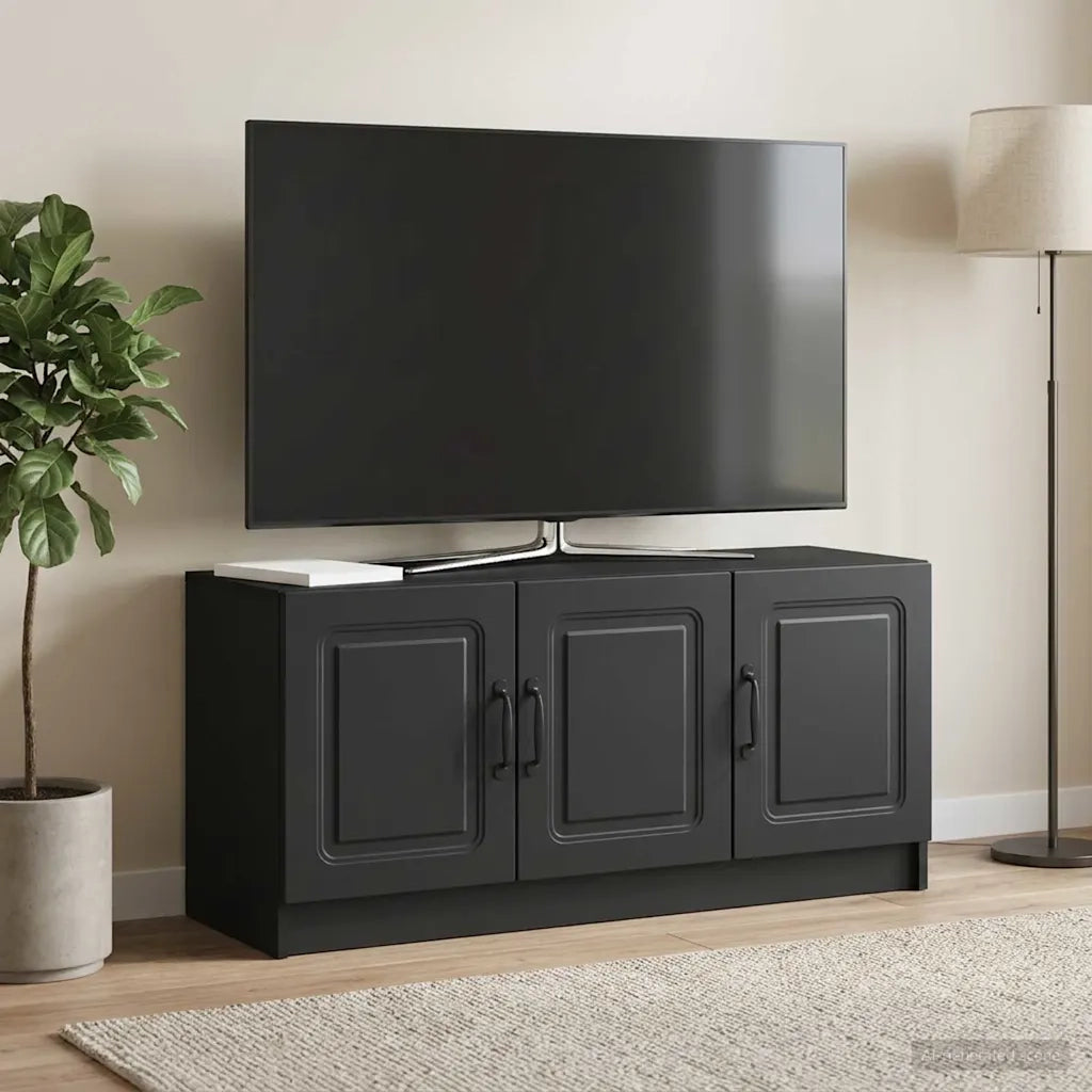 Mobile TV Nero 99 x 34,5 x 47 cm Legno ingegnerizzato 895866