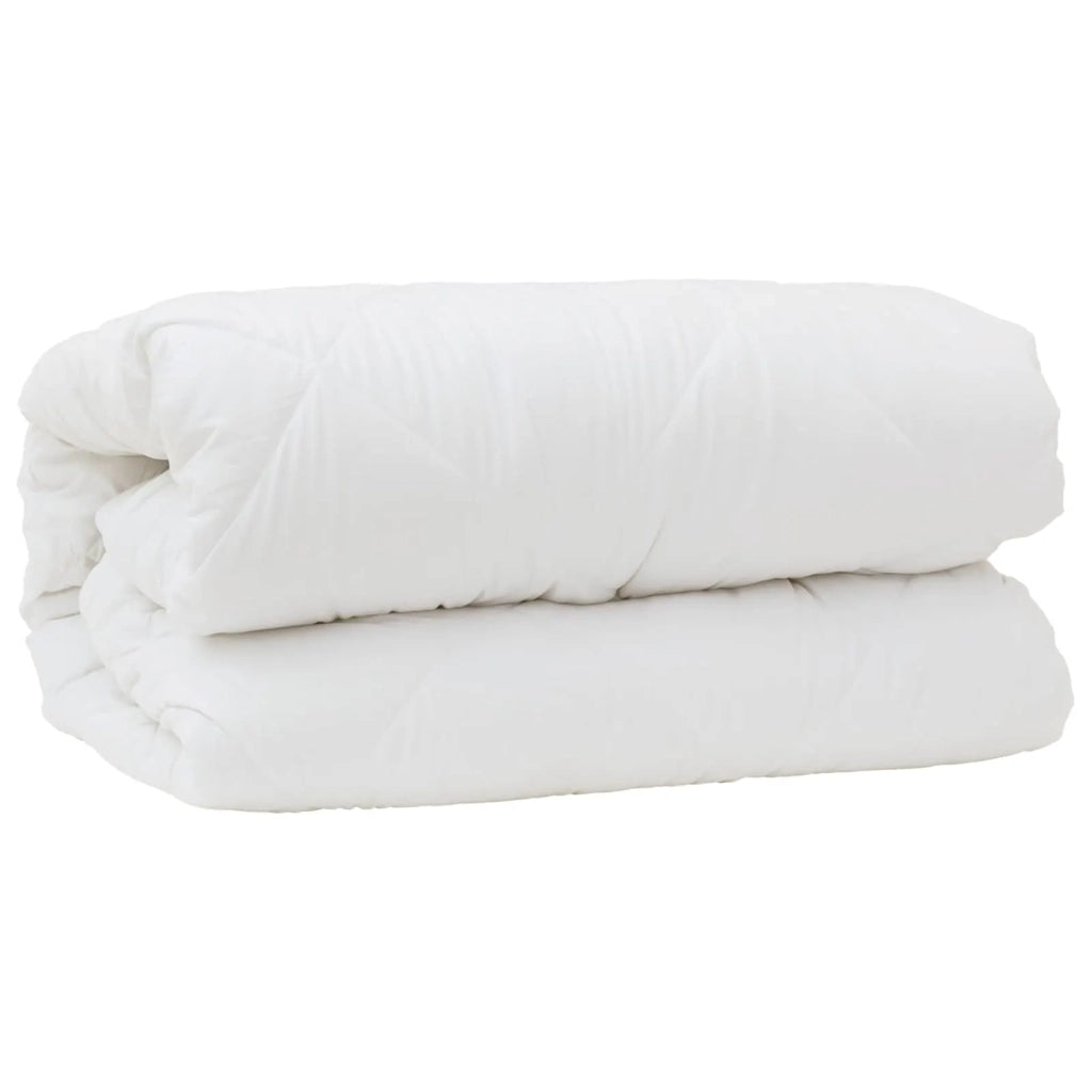 Piumone con cuscino 3 pcs Bianco Microfibra 3378124