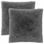 Federa 2 pcs HEERLEN Grigio Chiaro 55 x 55 cm Fleece PV 912441
