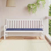 Cuscino per Panca-Cuscini per panchina Blu Marino 180x50x4 cm in Tessuto Oxford