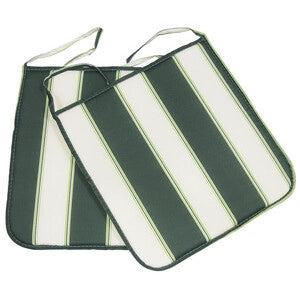 CUSCINO PANAREA CM.39X39X2  RIGATO VERDE- GEMITEX- 4,0 pz