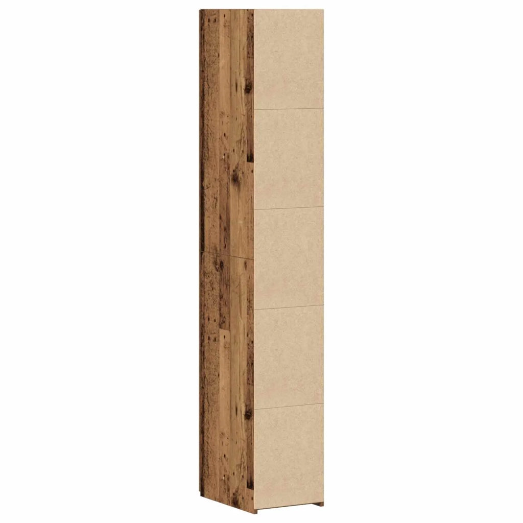 Credenza 2 pcs Legno vecchio 30 x 42,5 x 185 cm 3365576