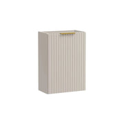 Mobile sotto lavabo NOXERA – 40 cm – 1 porta – Beige opaco – Mobile sospeso compatto