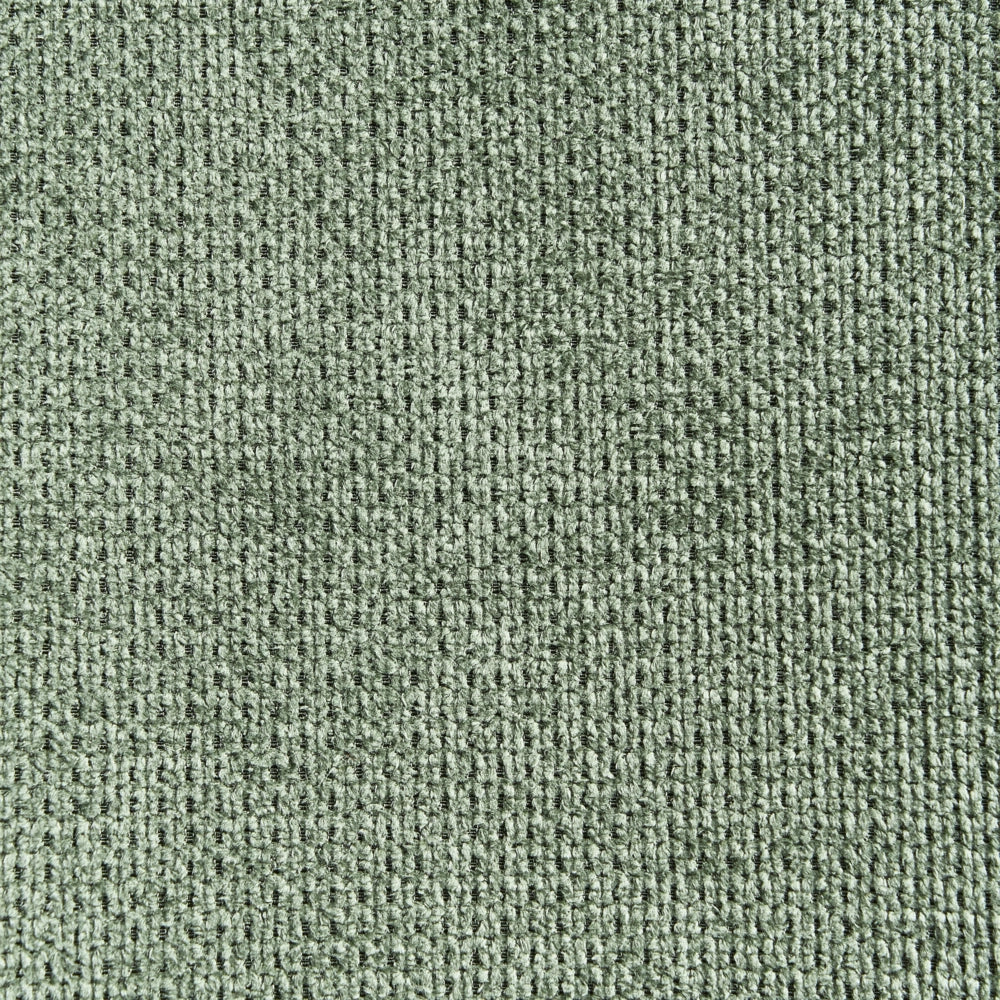 Set di 2 sedie da pranzo in tessuto poliestere con texture a maglia verde soggiorno e camera da letto