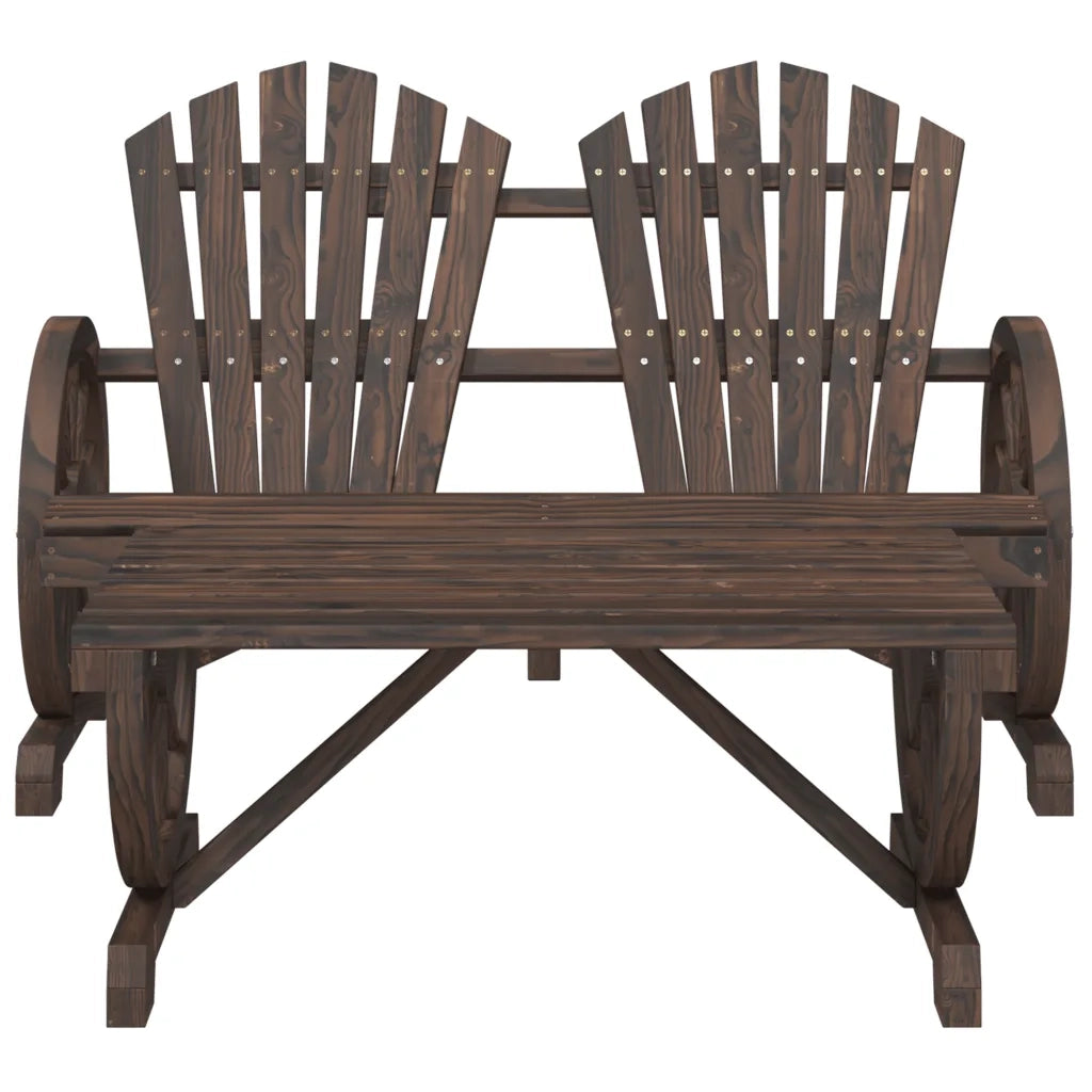 Set Salotto da Giardino 4 pz in Legno Massello di Abete 3207126