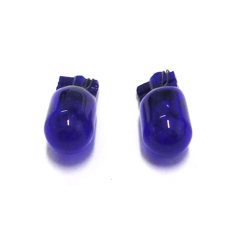 Coppia 2 Lampade T10 W5W 12V 5W Tutto Vetro Bianco Con Effetto Xenon