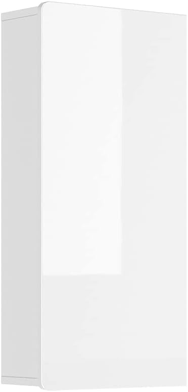 Mobile bagno Izan, Bianco, 36.6 x 76.6 cm, a parete, combinabile con altri mobili da bagno Izan