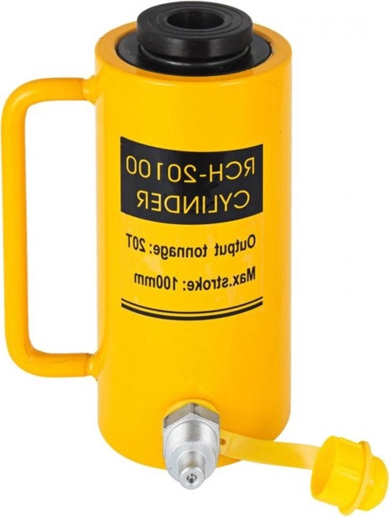 Cilindro idraulico - 20 Ton - Pistone interno - 100 mm di diametro