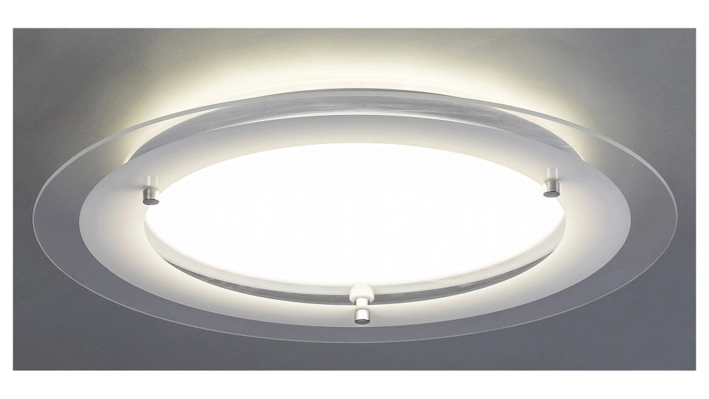 Plafoniera incasso tonda 40cm bianca LED 18W Rabalux